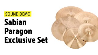 Video thumbnail for Sabian | Paragon Exclusive Cymbal Set | Sound Demo (no talking) by Drums Bonedo