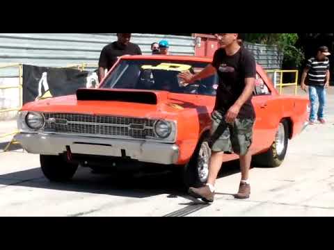 Dodge v8 aspirado nitro Burnout