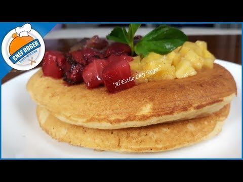 Cómo hacer HOT CAKES Esponjados GOURMETS | Chef Roger Video