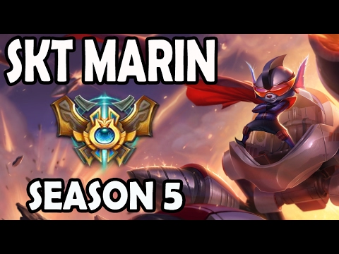 SKT T1 MaRin Rumble vs Riven TOP Ranked Challenger EUW