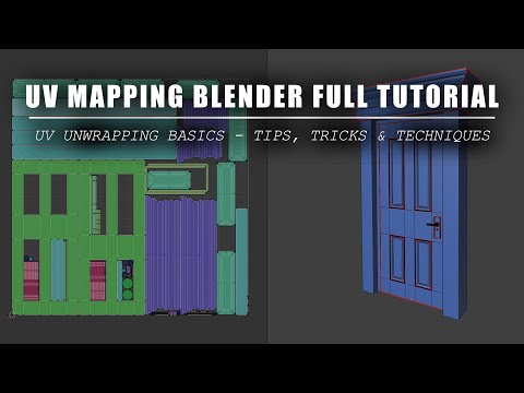UV Mapping In Blender Full Tutorial | UV Unwrapping Basics, Tips & Techniques