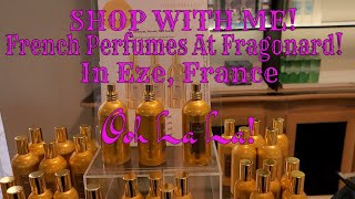 POSTCARD FROM NICE - FRENCH PERFUME WITH ME, AT FRAGONARD, EZE FRANCE
