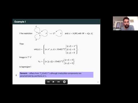 Relative critical loci, quiver moduli, and new lagrangian subvarieties