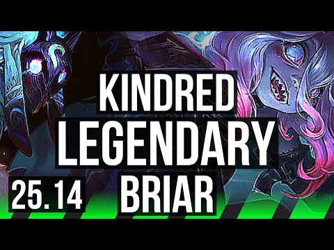 KINDRED vs BRIAR (JGL) | 8/0/3, Legendary | KR Master | 25.14