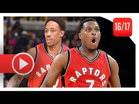 DeMar DeRozan & Kyle Lowry UNREAL Highlights vs Lakers (2017.01.01) - 72 Pts Total