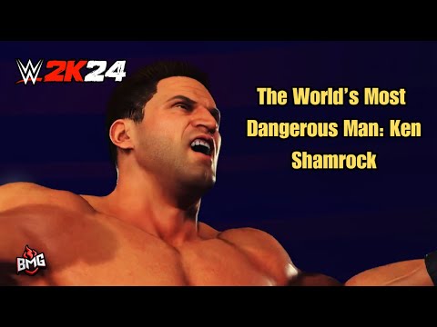 WWE 2K24: Re-Match | Ken Shamrock Vs Vader | In Your House:  A Cold Day In Hell