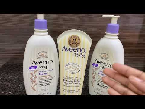 Aveeno Baby Calming Comfort Lotion,Lavender and...