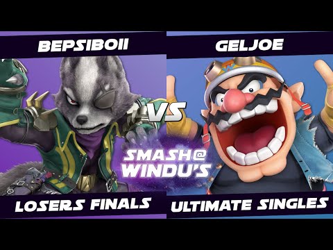 Bepsiboii (Wolf) vs GelJoe (Wario) - Smash @ Windu's 110 - Losers Finals SSBU