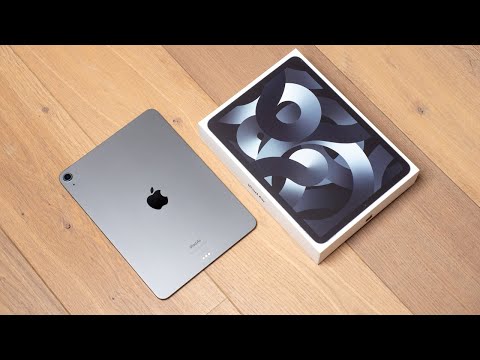 iPad Air 5 (M1) Unboxing & Impressions (Space Gray)