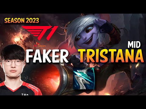 T1 Faker TRISTANA vs CHO'GATH Mid - KR Ranked