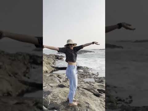 Srinidhi Shetty's Relaxing Sunset Beach Moment 🌊 💙