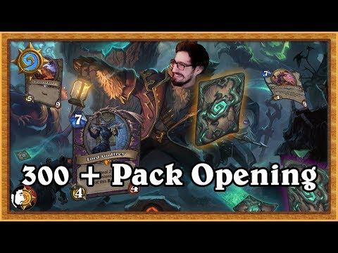 Hearthstone: The Witchwood 300+ Pack Opening (Part 1)