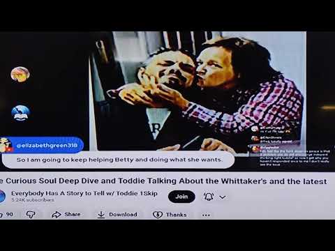 Please check out this live stream I just did with Toddie 1 skip about #whittakers. Link below 👇