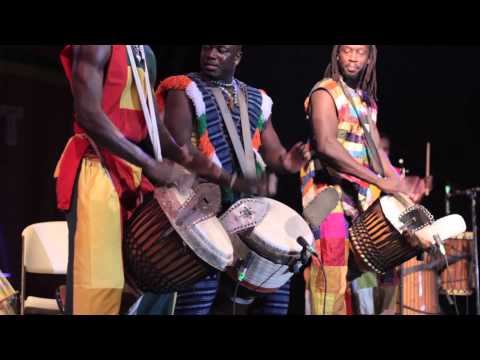 Jalikunda African Drums take the Montserrat African Music Festival by storm