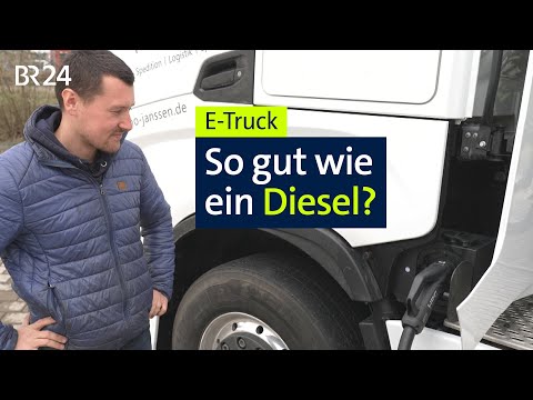 Transport transition: Is an electric truck as good and fast as a diesel? | Abendschau | BR24