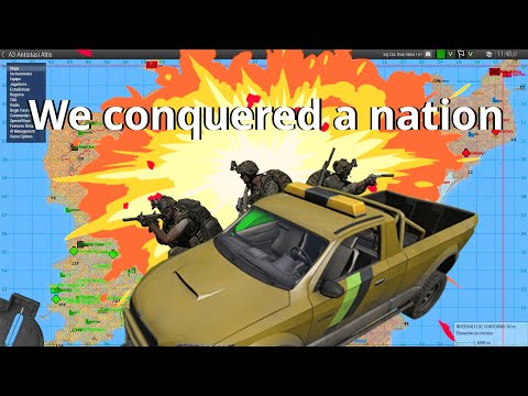 How Me and The BOYS Conquered a NATION | Arma 3 Antistasi