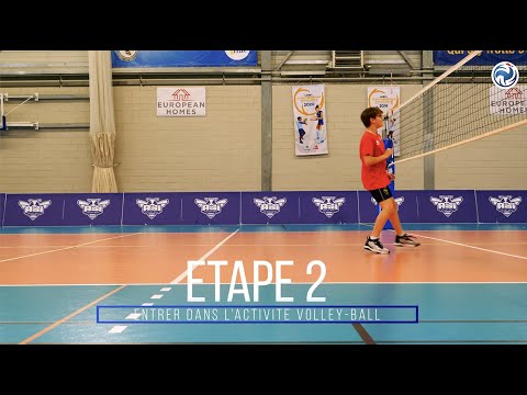 EDUC VOLLEY : Etape 2 - Entrer dans l'activité volley-ball