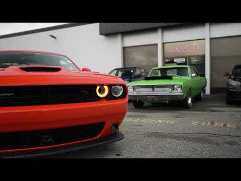 2023 Dodge Challenger Scat Pack 392 RWD in Orange for sale at Applewood Performance Center in Langley, BC