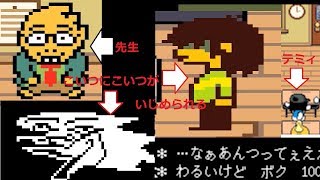 【deltarune】学校で遅刻したものの末路part1