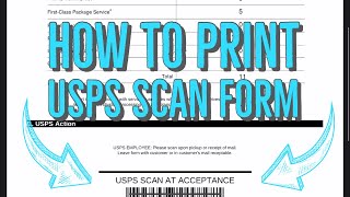 How to Print USPS Scan Form | eBay Business
