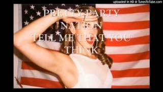 Lana Del Rey - Gramma (best quality w- lyrics on screen) -