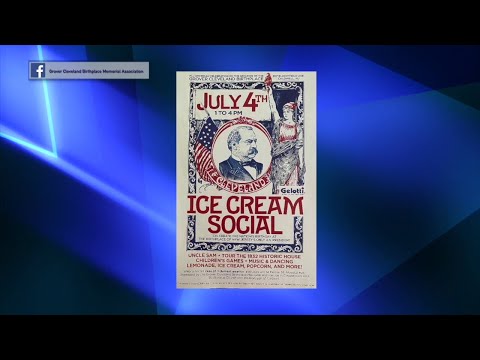 NJ West Caldwell Grover Cleveland Park’s July 4th. Ice Cream Social