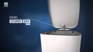 KIS Chic Bin L Black Matt 50 l