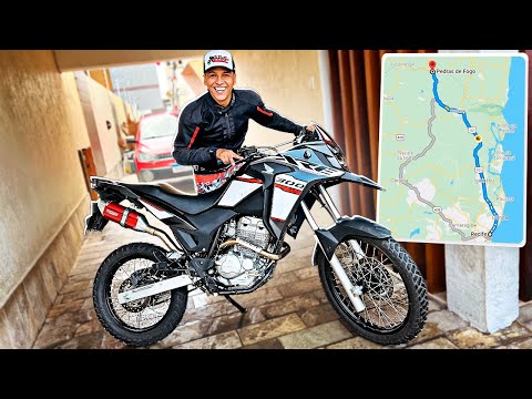 PRIMEIRA VIAGEM NA XRE 300 2022