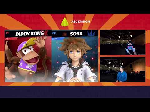 Ascension: November Losers Top 8 - Sunshine (Diddy Kong) vs. ShaiXIII (Sora)