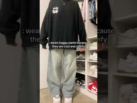 Anyone else? Link in bio to shop the best baggy jeans! #streetwear #fashion #style #y2k