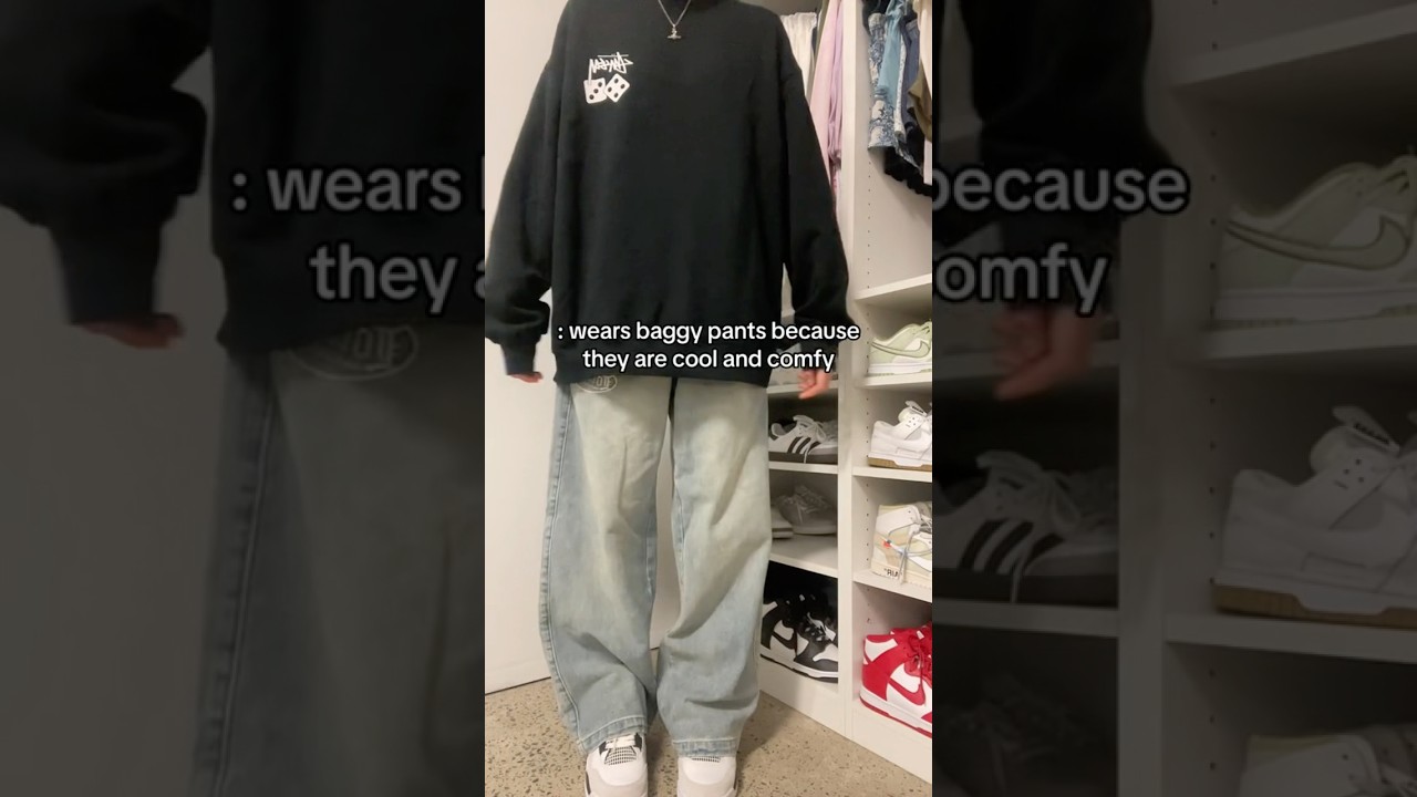 Anyone else? Link in bio to shop the best baggy jeans! #streetwear #fashion #style #y2k