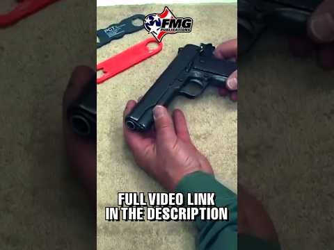How to Field Strip a 1911 in less than 60 seconds