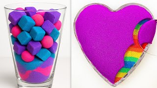 Very Satisfying and Relaxing Compilation 342 Kinetic Sand ASMR