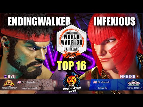 EndingWalker (Ryu) VS Infexious (Marisa) ☆ CPT World Warrior UK/Ireland 1