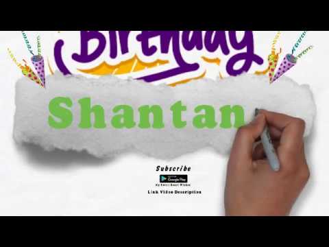 Happy Birthday Shantanu