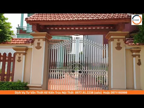 Mau cong dep - Những mẫu cổng đẹp nhất Việt Nam