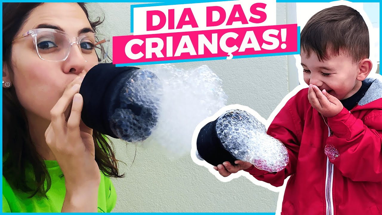DIA DAS CRIANÇAS! Brinquedos e Brincadeiras divertidas e fáceis de fazer