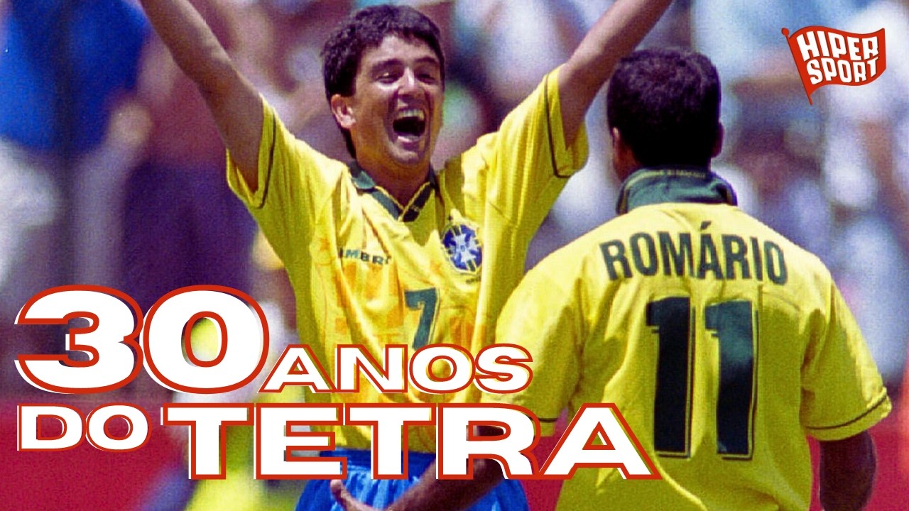 Copa de 94 - TODOS OS GOLS do Tetra da Seleção Brasileira