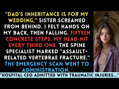 Schwester warf mich wegen Hochzeitsgeld die Treppe hinunter – das MRT erreichte zwölf Mitglieder ...