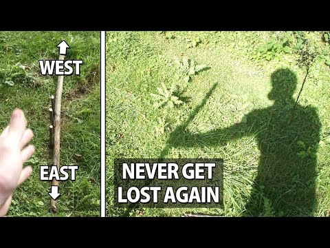 Find North with Sticks and Shadows - The Primitive Compass