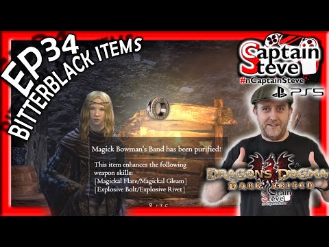 Dragons Dogma Dark Arisen Purification Bitterblack Items Magical Archer Tips Captain Steve DDDA EP34