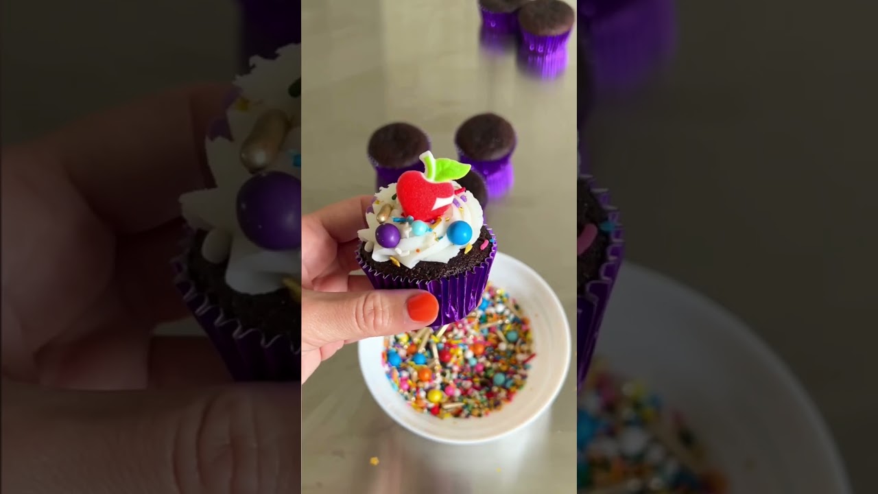 Back to School Cupcakes! #shorts