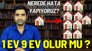 Emlak Yatırımıyla Zenginleşmenin Matematiği – 1 Evden 9 Eve #para #kon
