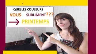 Sublimez Vous... Colorimétrie Printemps