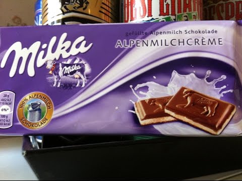 Milka Alpen milch Creme - Produit Allemand.