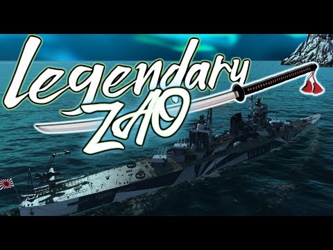 WHAT A FIGHT - Zao 8 kills  || World of Warships