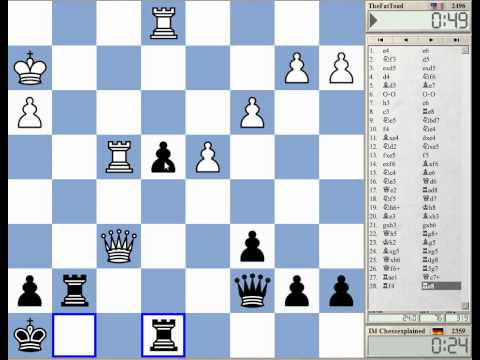 Blitz Chess #607 with Live Comments French Exchange