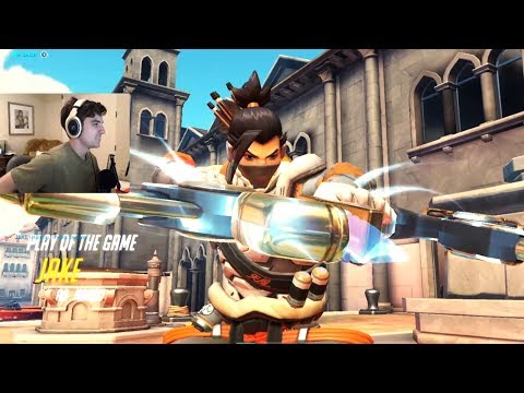 TOP 500 DPS JAKE SHOWING HIS HANZO SKILLS! [ OVERWATCH SEASON 20 ]