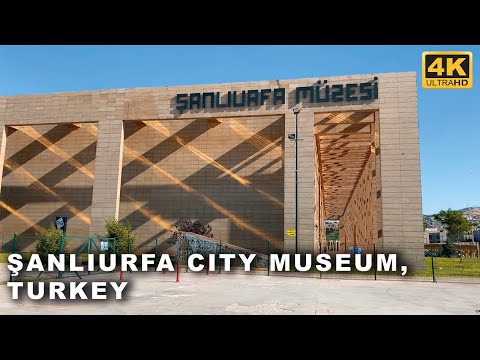 Museu Şanlıurfa, Turquia Passeio a pé completo 2022 | 4K