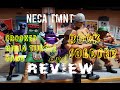 NECA TMNT Crooked Ninja Turtle Gang And Rock Soldier Action Figure Review